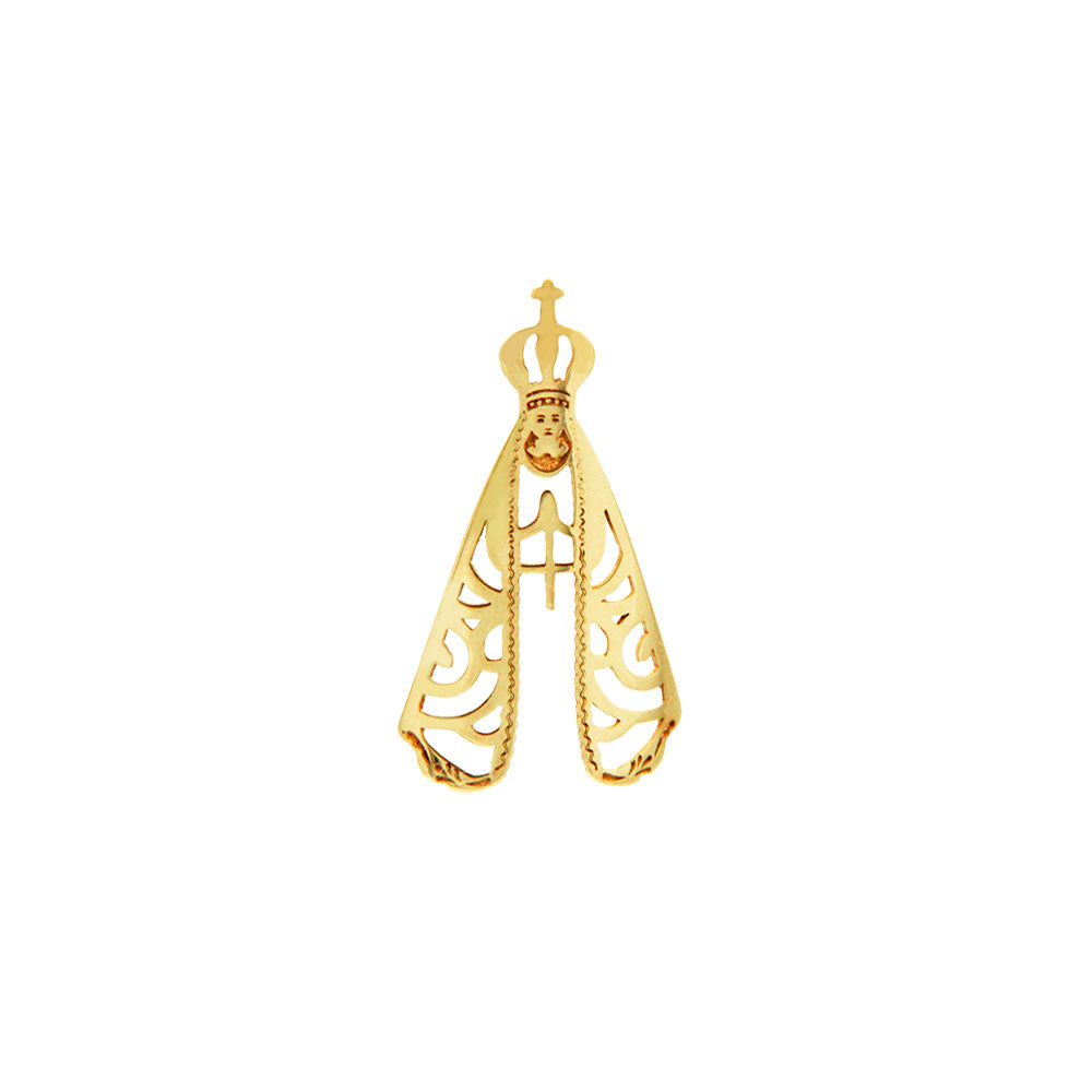 Pingente Nossa Senhora Aparecida Ouro 18K
