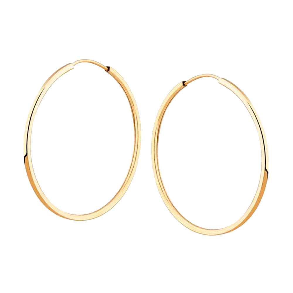 Brinco Argola Diâmetro 29MM Ouro 18K