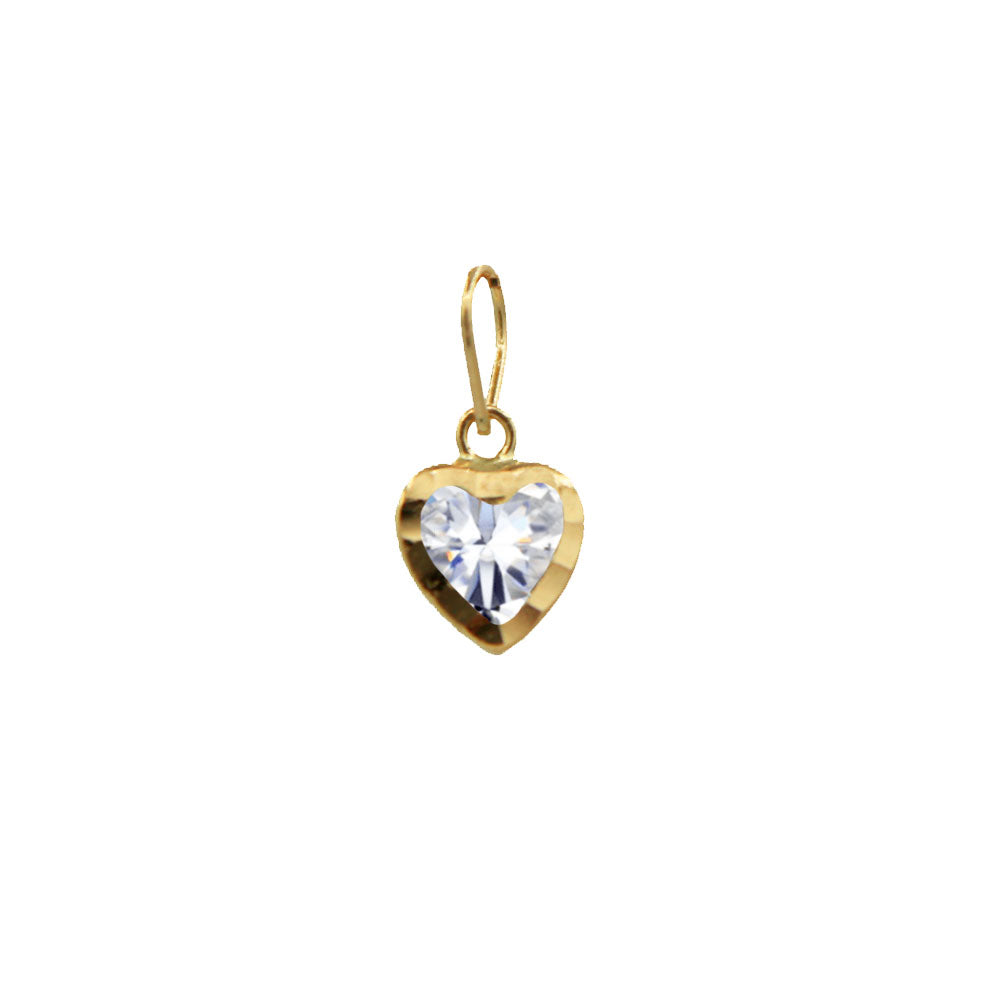 Pingente Coração Ouro 18K