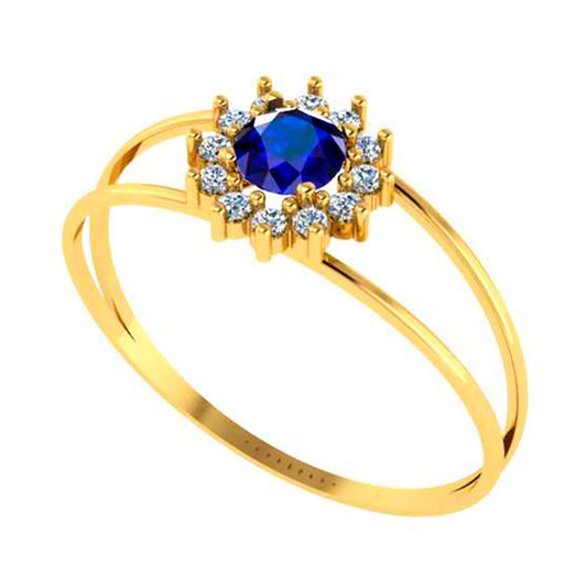 Anel Formatura Ouro 18K