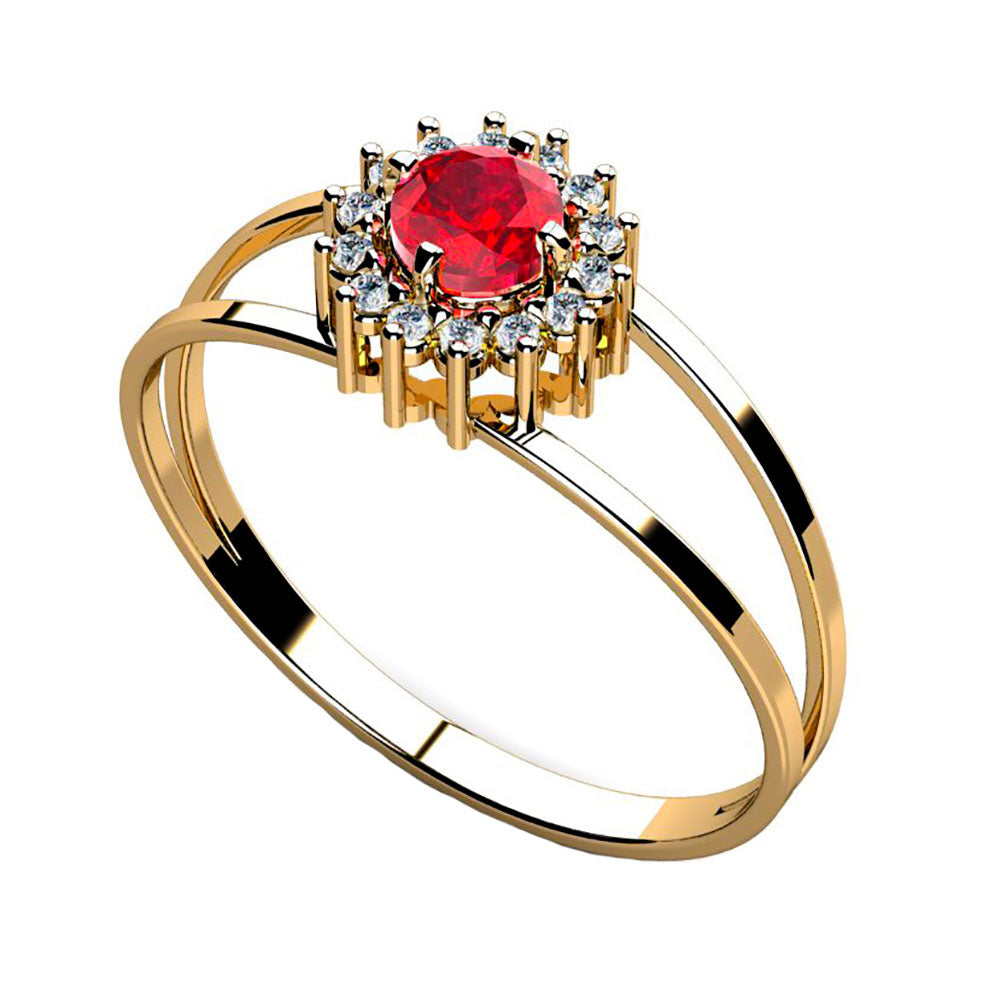 Anel Formatura Ouro 18K