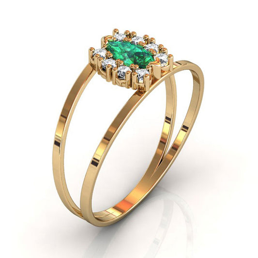 Anel Formatura Ouro 18K