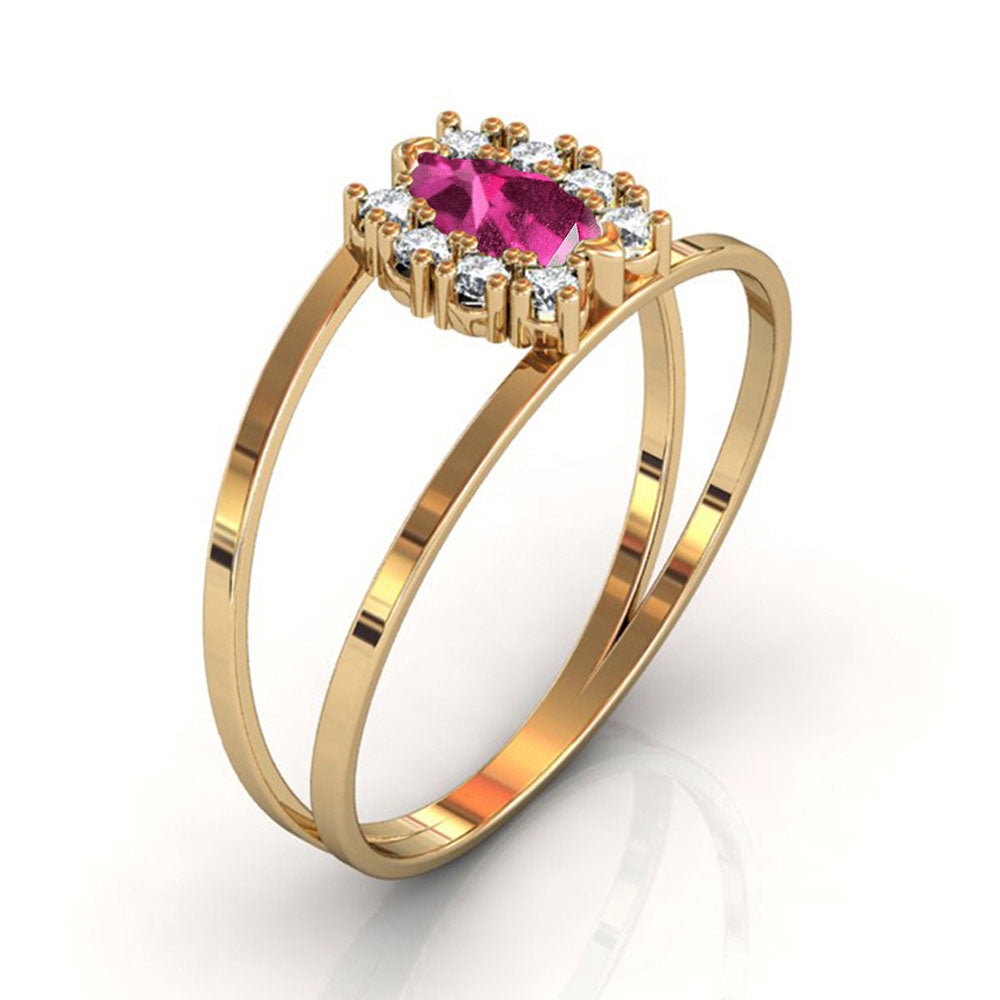 Anel Formatura Ouro 18K