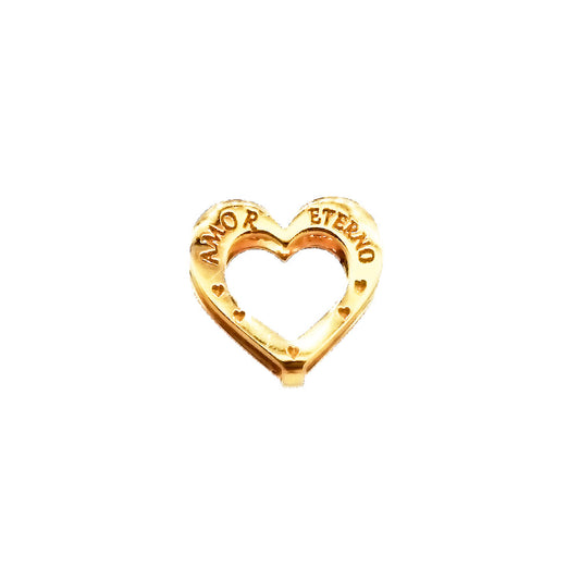 Pingente Coração Ouro 18K