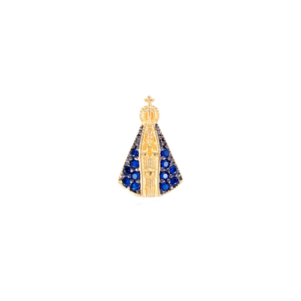 Pingente Nossa Senhora Aparecida Ouro 18K