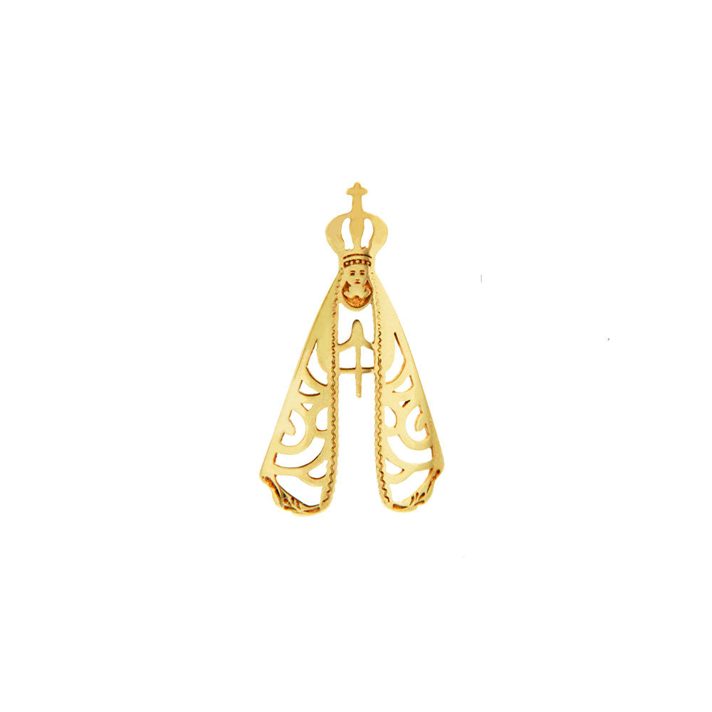 Pingente Nossa Senhora Aparecida Ouro 18K