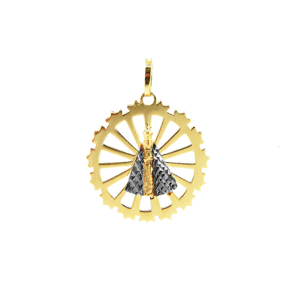 Pingente Nossa Senhora Aparecida Ouro 18K