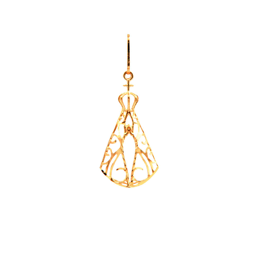 Pingente Nossa Senhora Aparecida Ouro 18K
