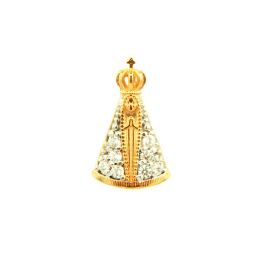 Pingente Nossa Senhora Aparecida Ouro 18K