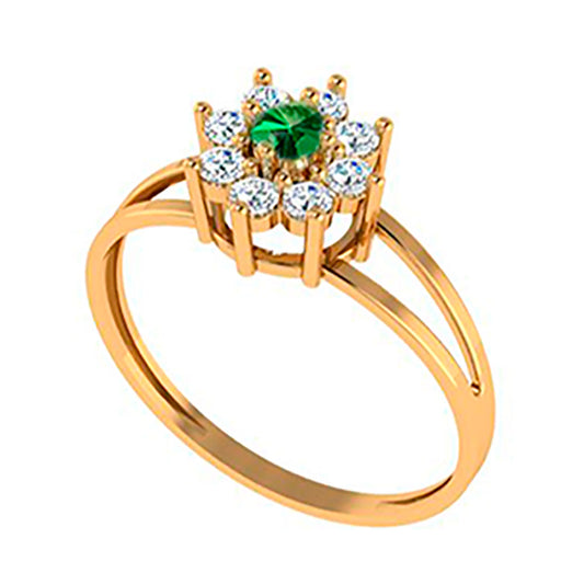 Anel Formatura Ouro 18K