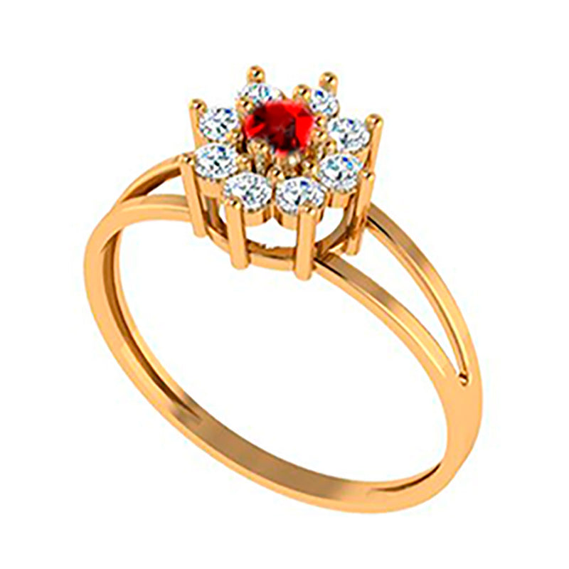 Anel Formatura Ouro 18K