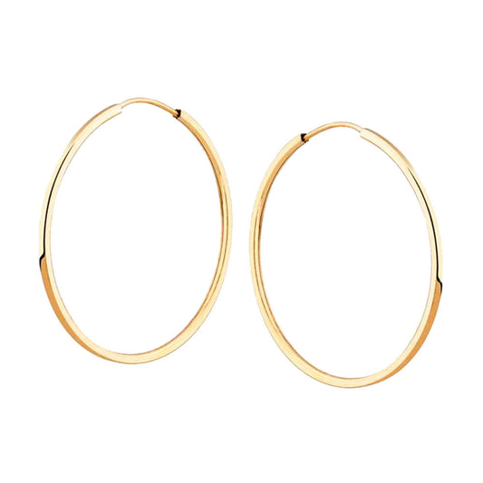 Brinco Argola Diâmetro 29MM Ouro 18K