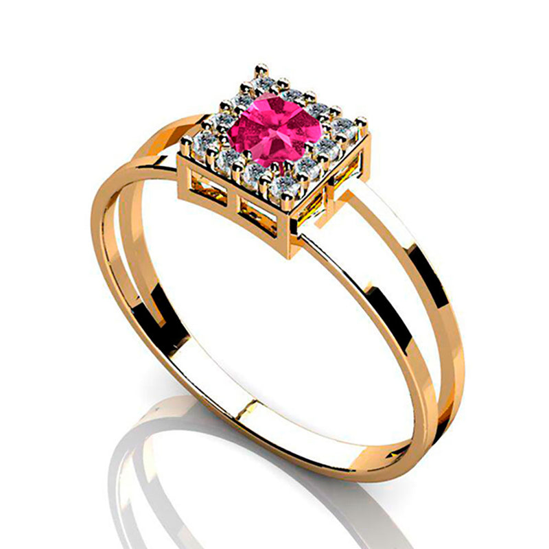 Anel Formatura Ouro 18K