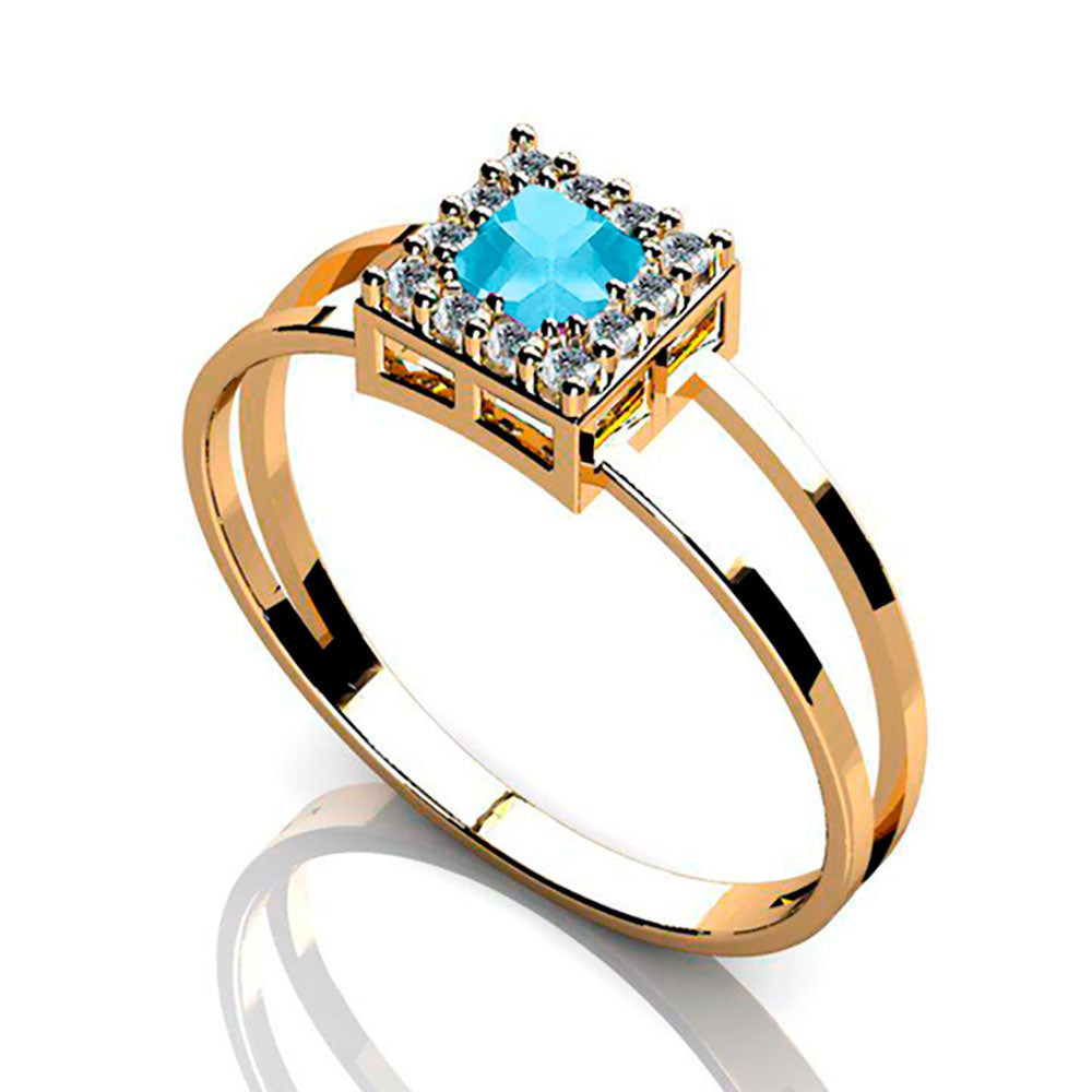 Anel Formatura Ouro 18K