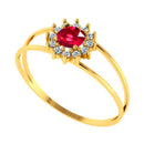 Anel Formatura Ouro 18K