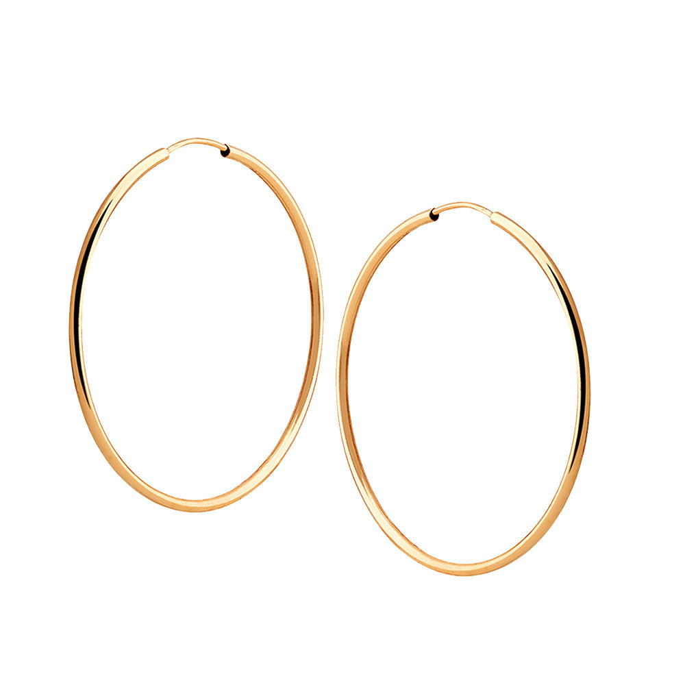 Brinco Argola Diâmetro 12MM Ouro 18K