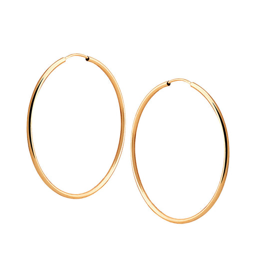 Brinco Argola Diâmetro 12MM Ouro 18K