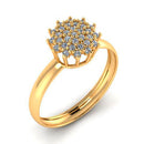 Anel Chuveiro Ouro 18K