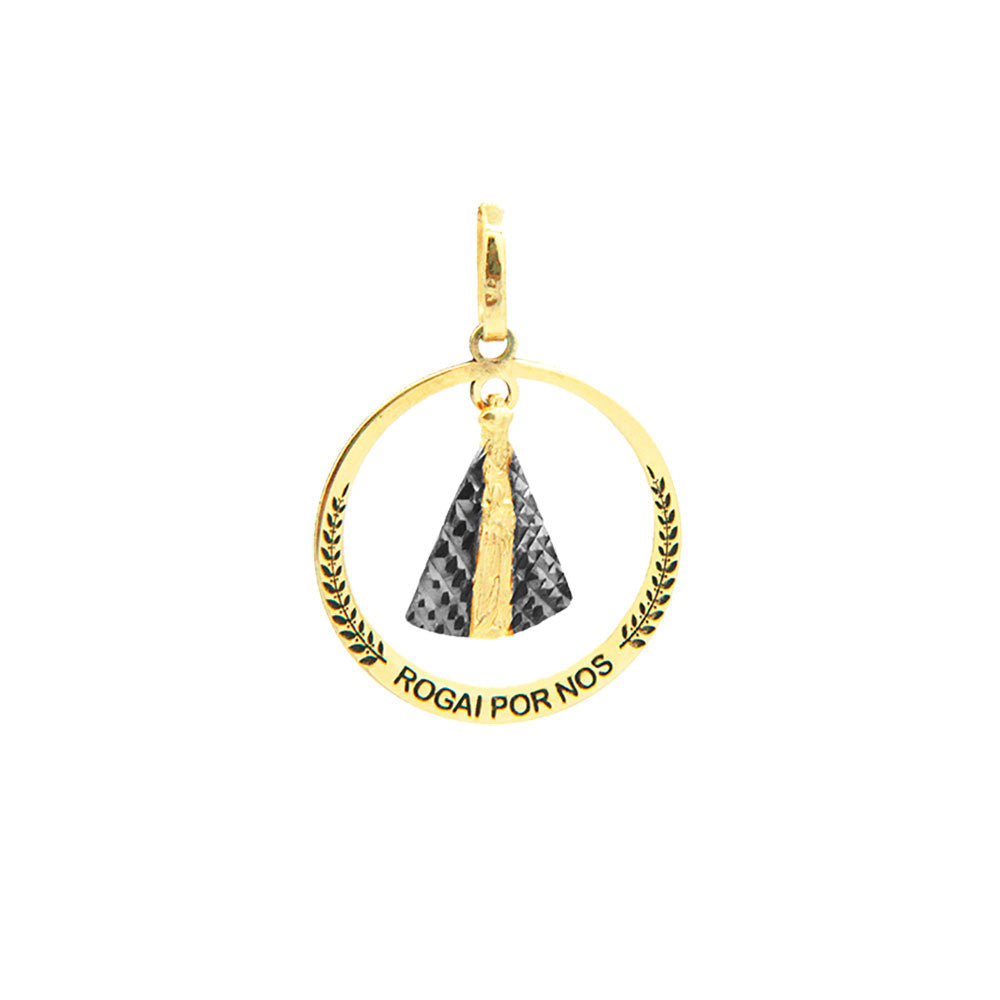 Pingente Nossa Senhora Aparecida Ouro 18K
