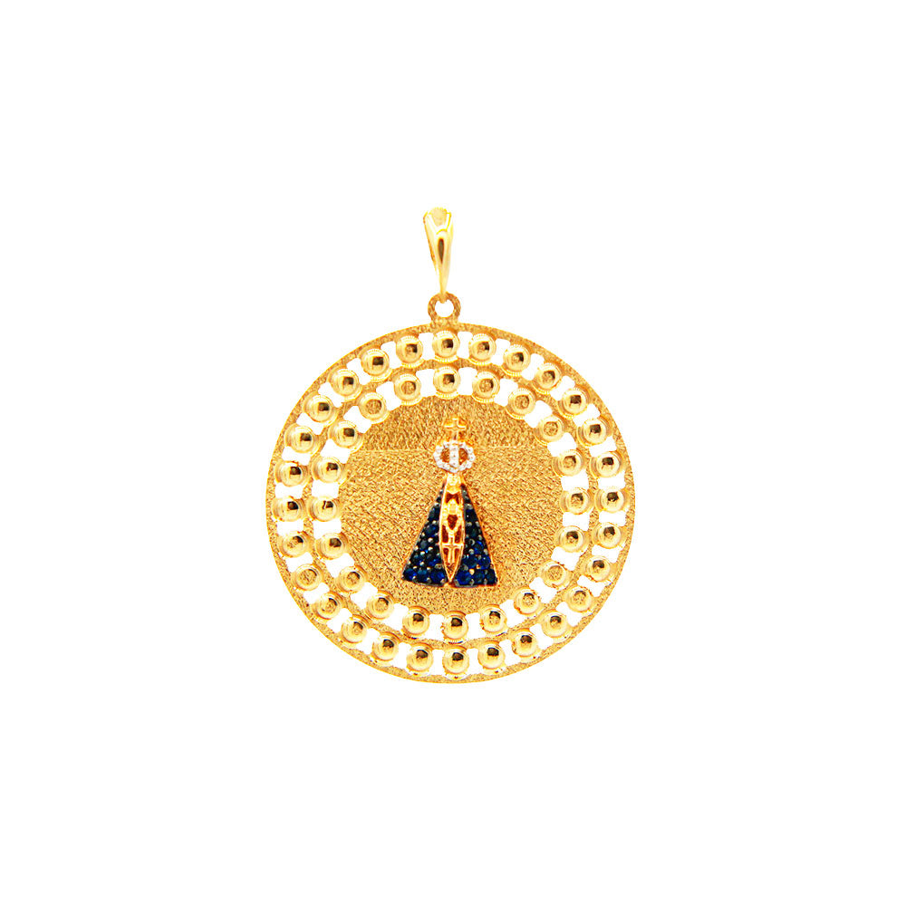 Pingente Nossa Senhora Aparecida Ouro 18K
