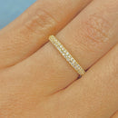 Anel Aparador Ouro Branco 18K