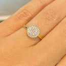 Anel Chuveiro Ouro 18K