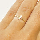 Anel Menina Ouro 18K