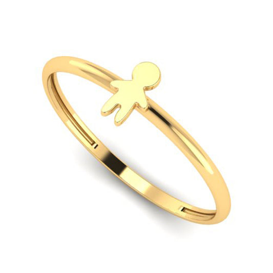 Anel Menino Ouro 18K