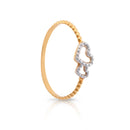 Anel Corações Ouro 18K