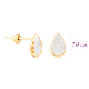 Brinco Gota Ouro 18K