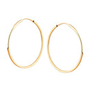 Brinco Argola Diâmetro 33mm Ouro 18K