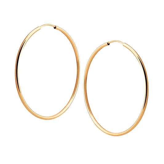 Brinco Argola Diâmetro 29mm Ouro 18K