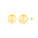 Brinco Bola 10mm Ouro 18K