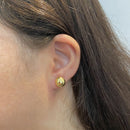 Brinco Bola 10mm Ouro 18K