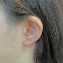 Brinco Bola 2,5mm Ouro 18K