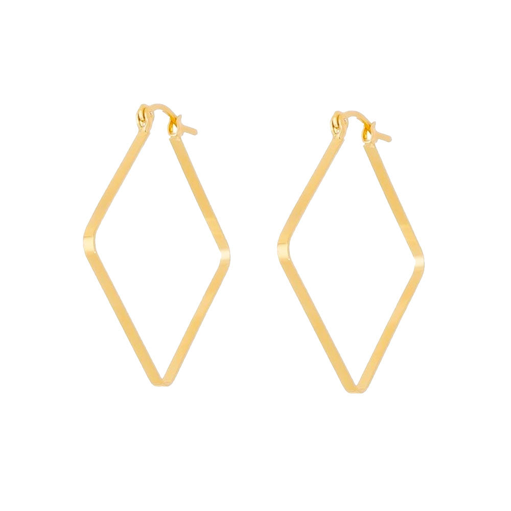 Brinco Argola 24mm Ouro 18K