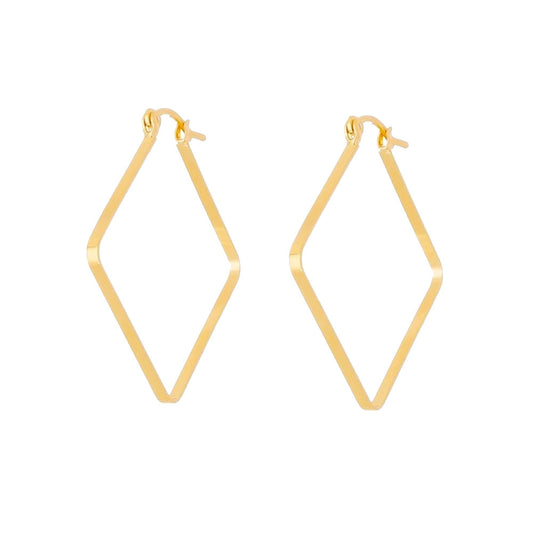 Brinco Argola 24mm Ouro 18K