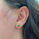 Brinco Coração 6MM Ouro 18K