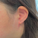 Brinco Argola 10mm Ouro 18K