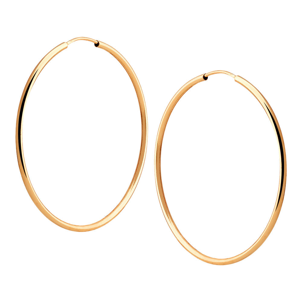 Brinco Argola Diâmetro 11mm Ouro 18K