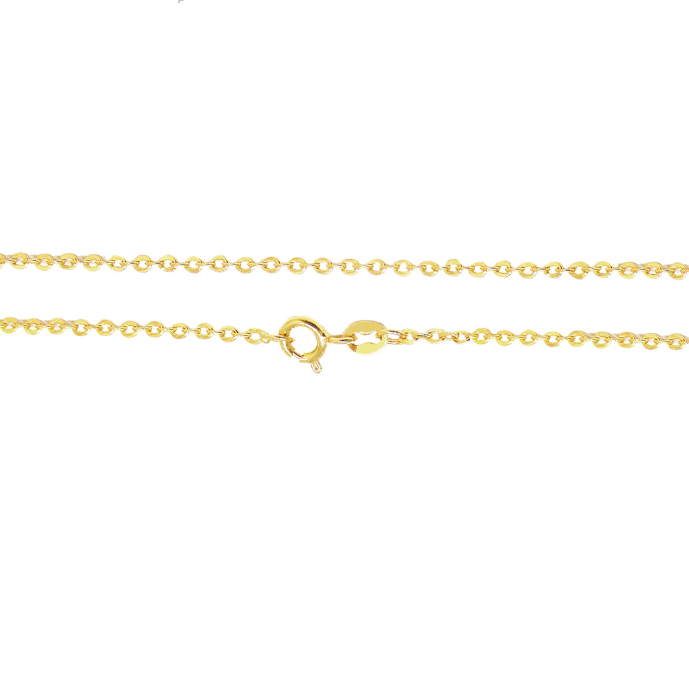 CORRENTE OURO 18K BAILARINA 60CM