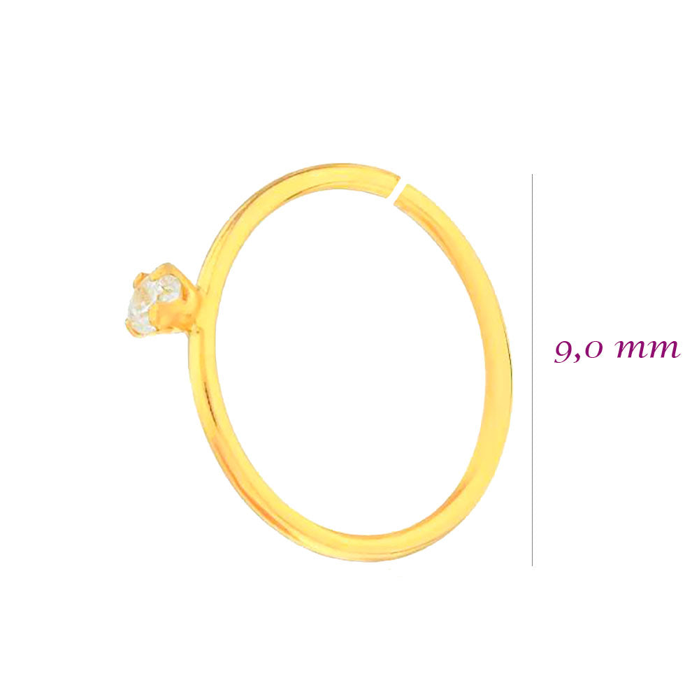 Piercing Ouro 18K Nariz / Nostril