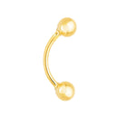 Piercing Ouro 18K Helix / Tragus / Hook