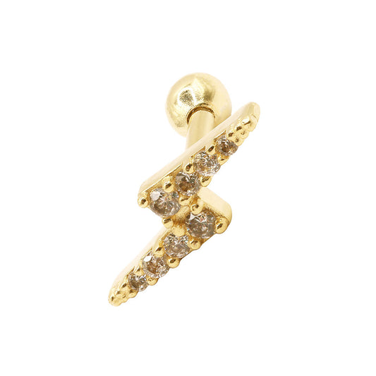 Piercing Raio Ouro 18K Helix