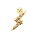 Piercing Raio Ouro 18K Helix