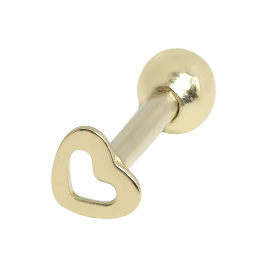 Piercing Ouro 18K Tragus / Helix