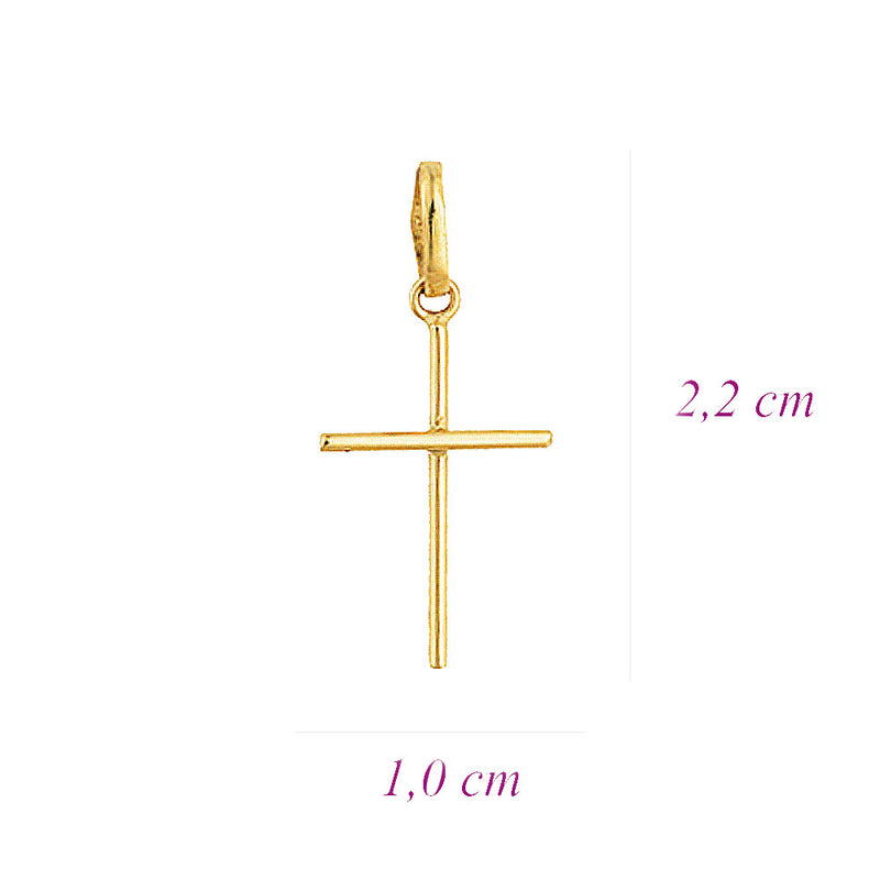 Pingente Cruz Ouro 18K