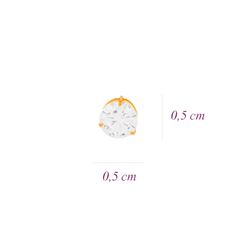 Pingente Ponto de luz Ouro 18K