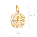 Pingente São Bento Ouro 18K