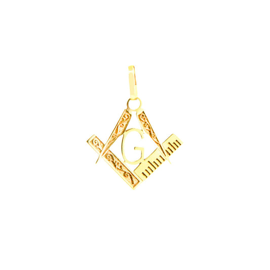 Pingente Maçonaria Ouro 18K